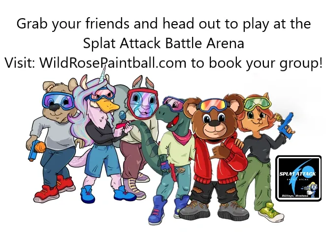 Book a Party at the Splat Attack Battle Arena! 